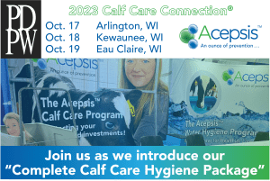 Announcement for the 2023 Calf Care Connection at PDPW